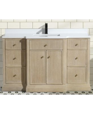 Redondo 55" Bathroom Vanity Ash Oak