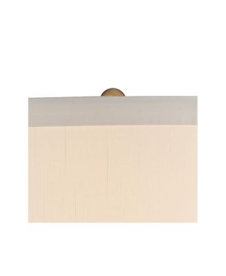 Karen Modern Table Lamp with Square Marble Riser 36" Tall Dark Gold Glass  Shade for Bedroom Living Room Nightstand