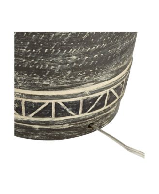 Miguel 32" Tall Jar Large Southwest Rustic End Table Lamps Set of 2