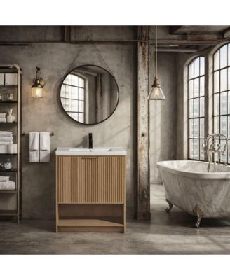 Diego 30" Bathroom Vanity Oak