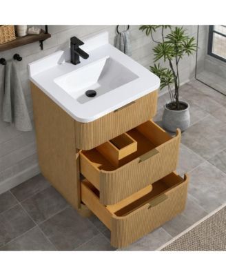 Calamigo 24" Bathroom Vanity Oak