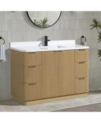 Calamigo 48" Bathroom Vanity Oak