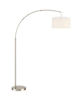 Cora Modern Industrial 72" Tall Arc Floor Lamp with Smart Socket