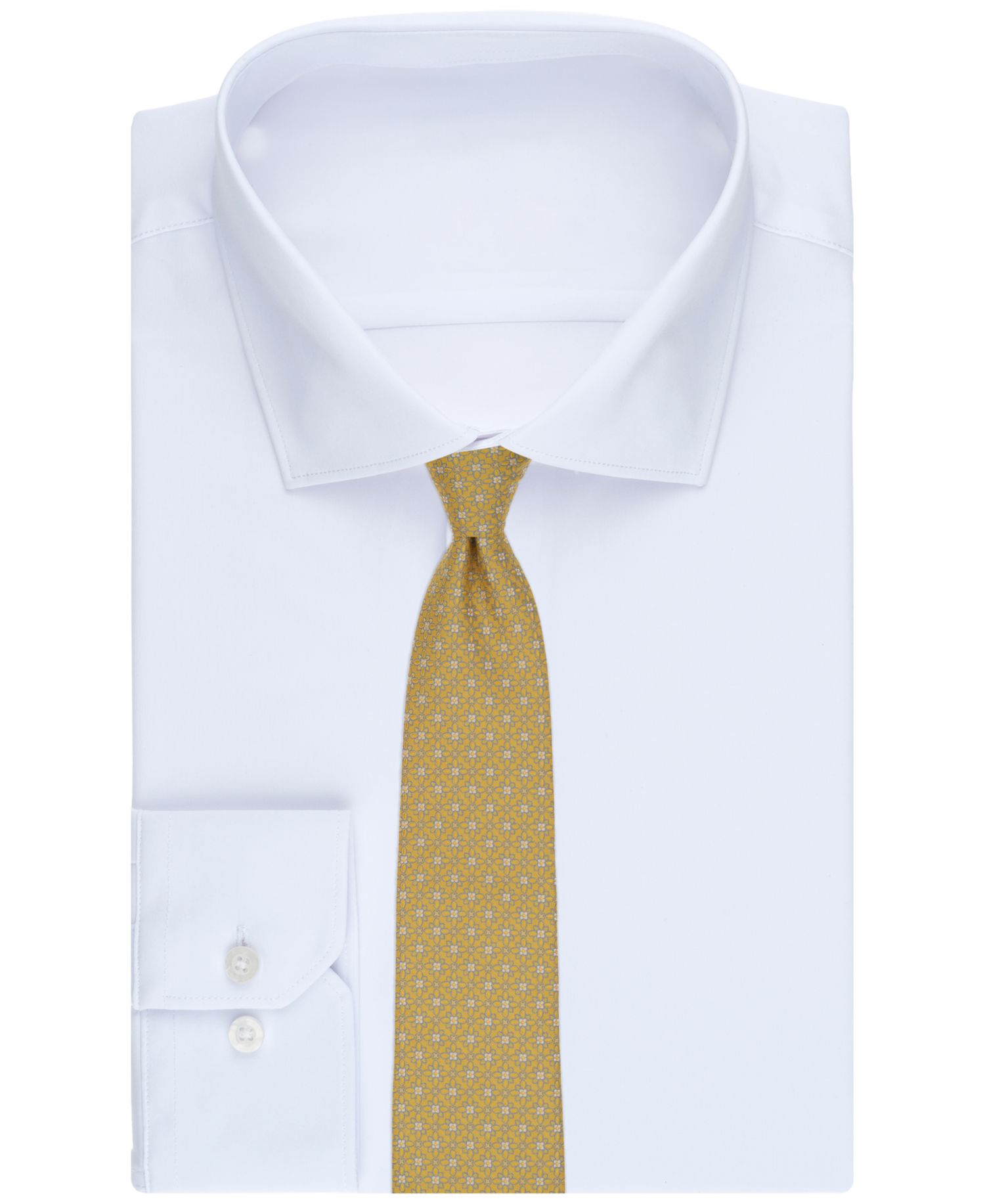 Men's Burnham Floral Pattern Tie