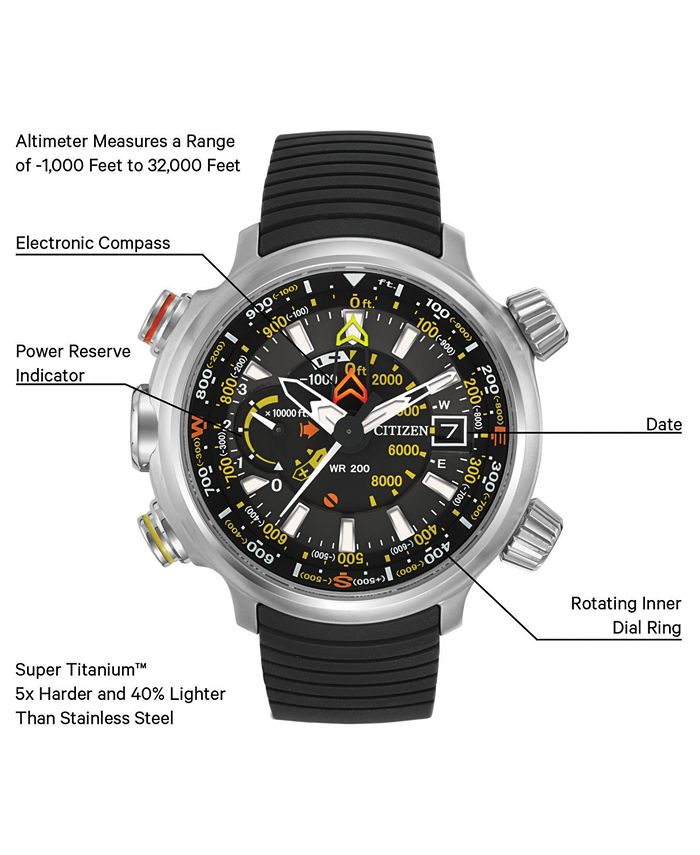 eco drive promaster altichron