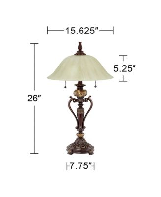 Traditional Table Lamps 26" High Set of 2