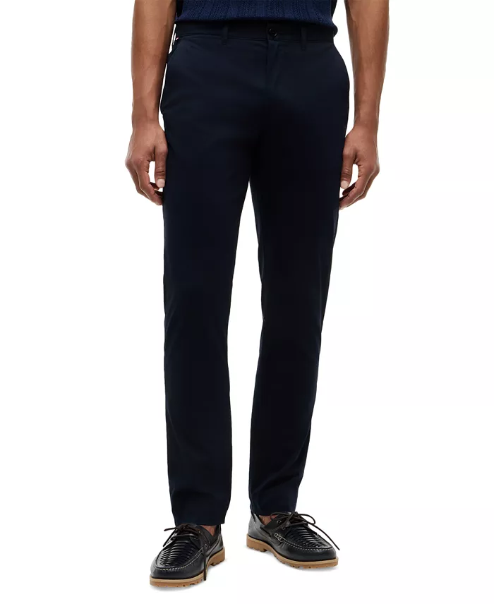 Men's Slim-Straight Fit Stretch Chino Pants