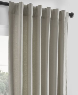French Linen Room Darkening Curtain