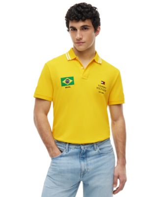 Men's Standard Country Brazil Regular-Fit Polo