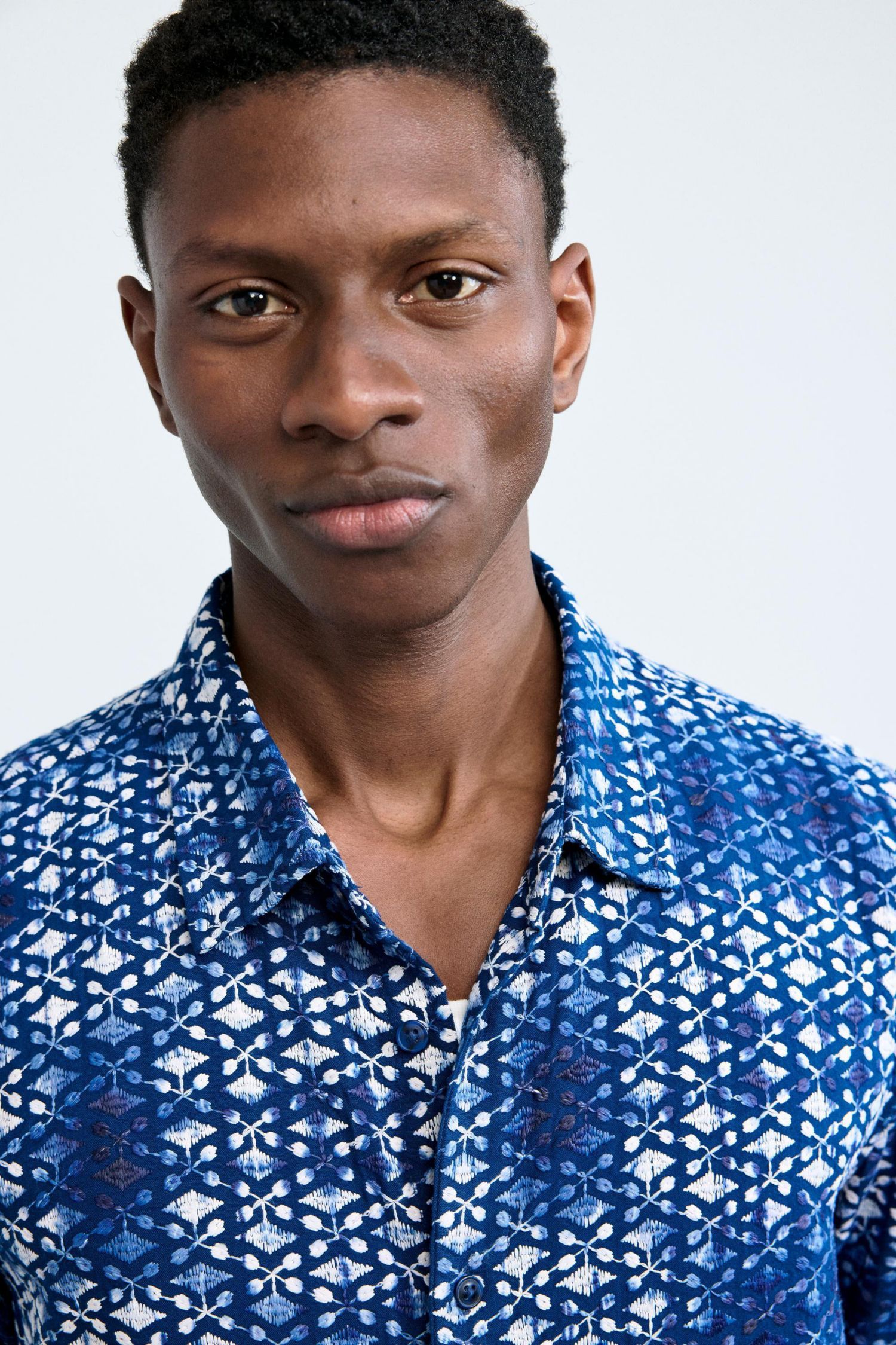 Men's Geometric print shirt