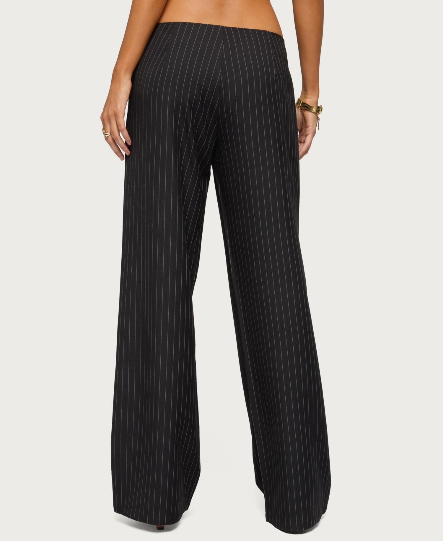 Women's Kerie Pinstripe Low Rise Pants