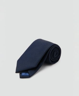 Men's Solid Wool Blend Necktie