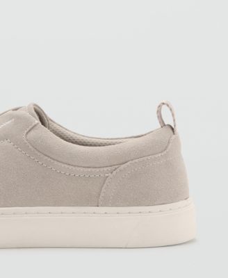 Men's Vibram Sole Suede Leather Athletic Sneakers