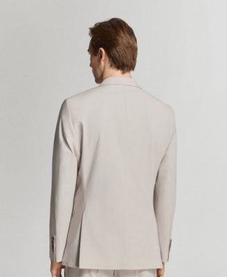 Men's Stretch Fabric Super Slim-Fit Suit Jacket