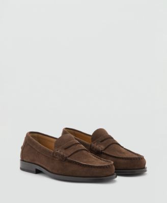 Men's Split Leather Moccasins