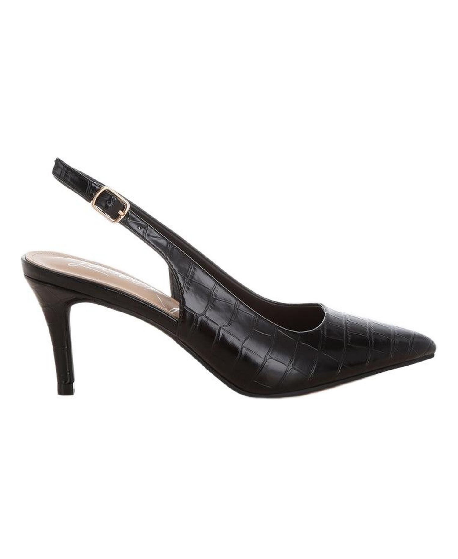 Womens HALINS Pointed Toe Slingback Heels
