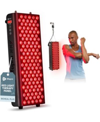 Red Light Therapy for Body Panel – 660nm & 850nm Infrared Red Light Therapy, 120 Dual Chip Infrared LEDs, Full Body Light, Hanging Kit