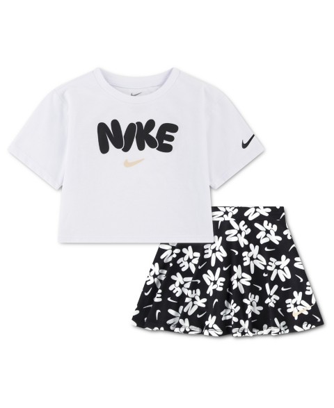Детский комплект Nike футболка и юбка-шорты
