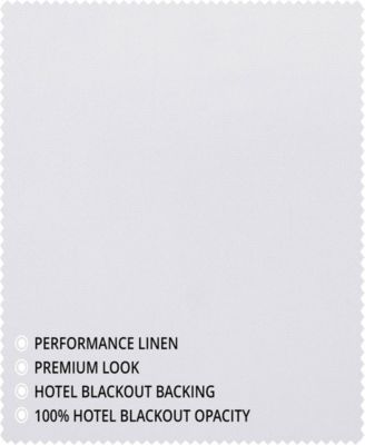 Performance Linen Hotel Blackout Curtain