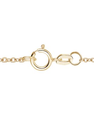 Amethyst (1-3/8 ct. t.w.) & Lab Grown White Sapphire (1/5 ct. t.w.) Pendant Necklace in 14k Gold Over Sterling Silver (Also Available in Multi-Stones)