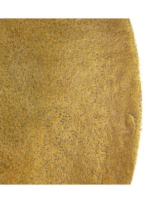 15" Metal Round Nautical Accent Table