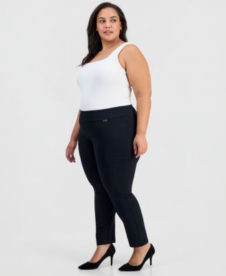 Plus Size Bengaline Skinny Pants