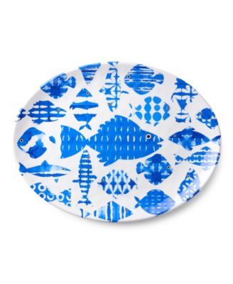 Fish Tale Platters, 2-Pc. Set