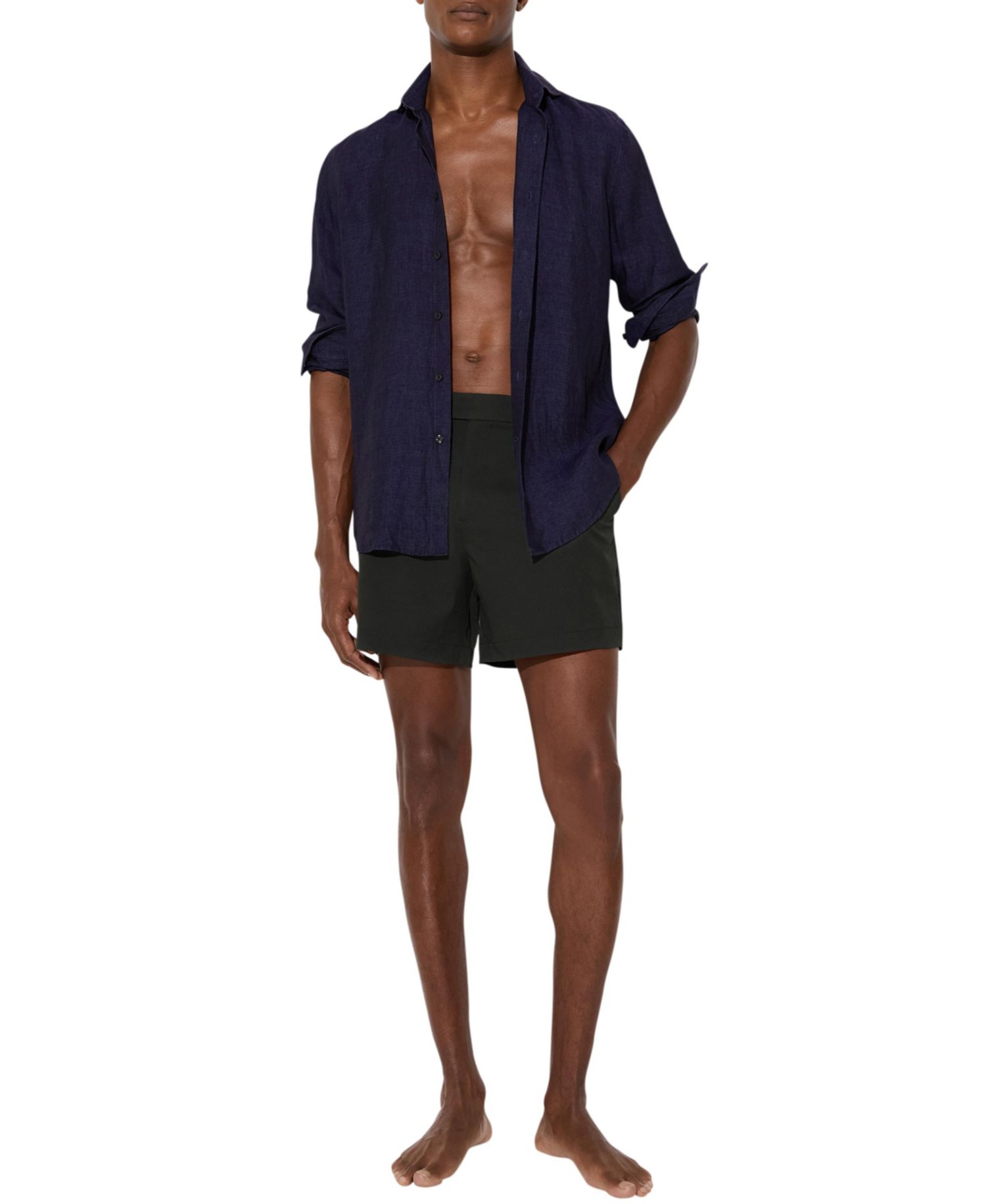 Men's Sun Side-Adjuster Swim Shorts