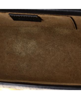 Small Padlock Shoulder Bag GG Coated Canvas and Leather