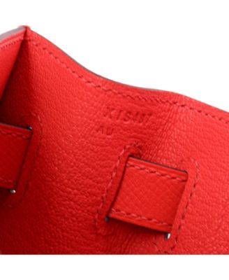 Kelly 32 Handbag Red Epsom with Gold Hardware