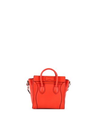 Nano Luggage Bag Smooth Leather