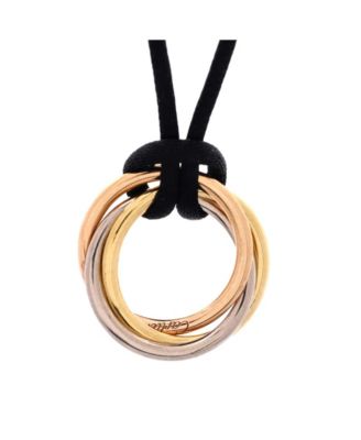 Trinity on Cord Necklace