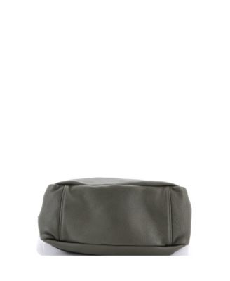 Large Zip Shoulder Bag Vitello Daino