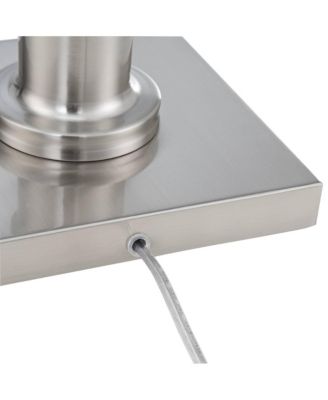 Jenson Traditional 54" Tall Pharmacy Floor Lamp with Smart Socket Brushed Nickel Adjustable Swing Arm for Living Room Reading