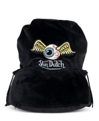 Eyeconic Hooded Ergonomic Memory Foam 5" Travel Neck Pillow