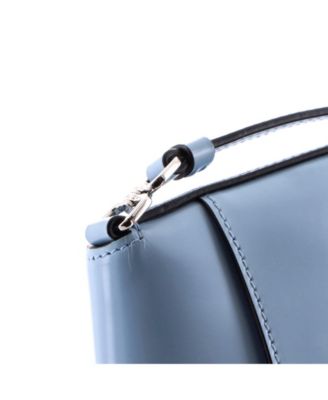 Small Cleo Flap Shoulder Bag Spazzolato Leather