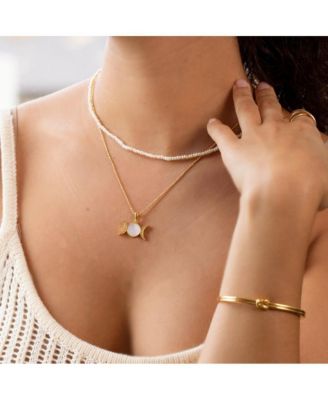 Little Things Pearl Chain sterling silver