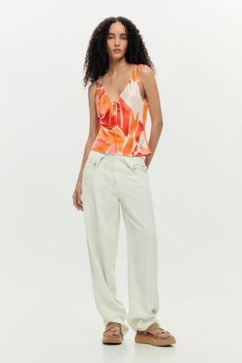 Women's Petal Strap Blouse