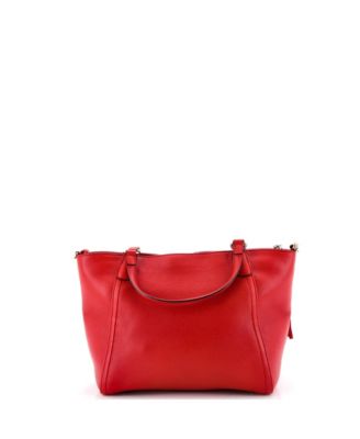 Small Soho Convertible Top Handle Bag Leather