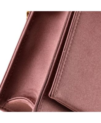 Classic Monogram Tassel Chain Wallet Satin