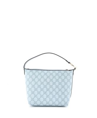 Super Mini Ophidia Zip Shoulder Bag GG Coated Canvas