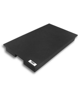 Sound Dampening Speaker Riser Foam - Audio Acoustic Noise Isolation Platform Pads Recoil Stabilizer w/ Rubber Base Pad for Studio Monitor