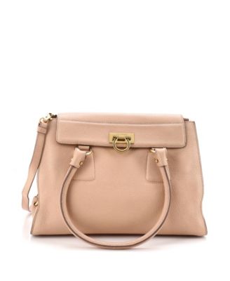 Medium Lotty Satchel Leather