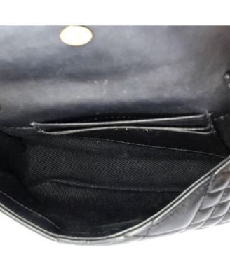 Mini Medusa Icon Chain Flap Bag Quilted Leather