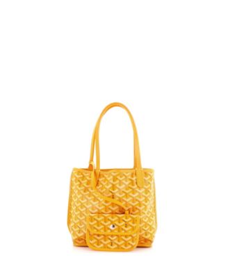 Mini Anjou Reversible Tote Coated Canvas