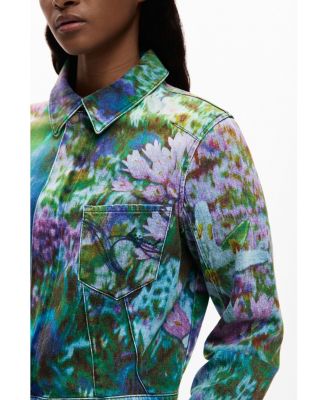 Women's Denim jacket wild garden