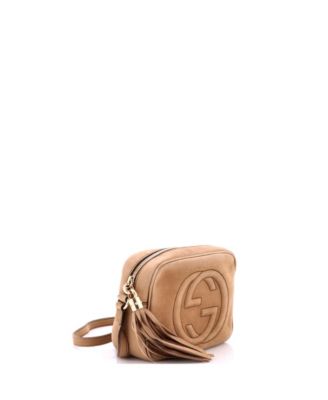 Small Soho Disco Crossbody Bag Nubuck