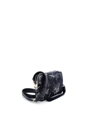 Convertible Crossbody Bag Camouflage GG Denim