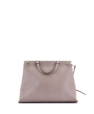 Large Bamboo Daily Top Handle Bag Leather