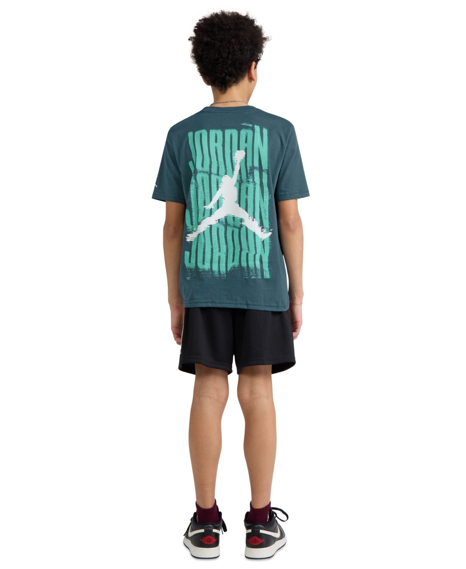 Boys' 8-20 Distressed Short-Sleeve T-Shirt